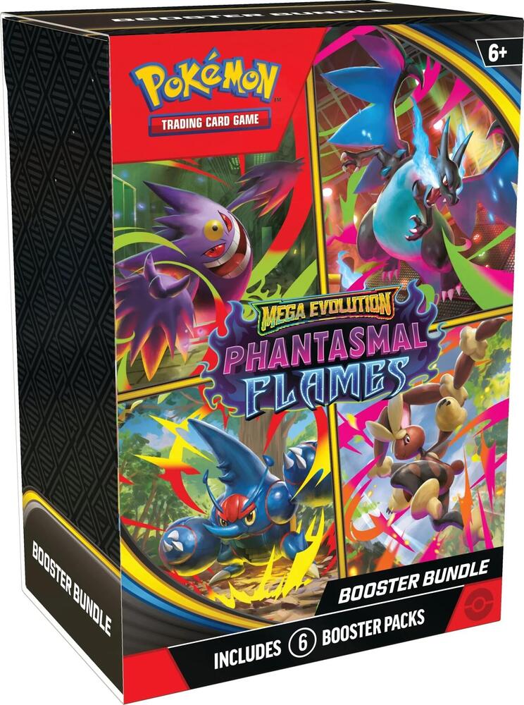 Sealed Booster Bundle of Pokemon Phantasmal Flames