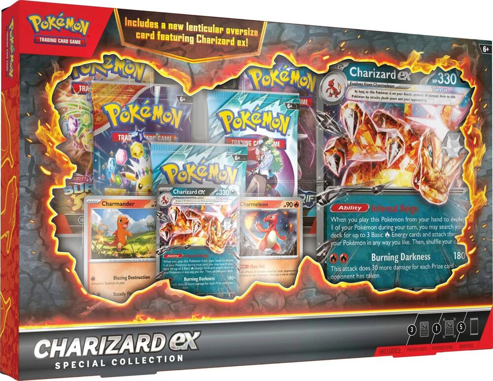 Sealed Charizard EX Special Collection Box