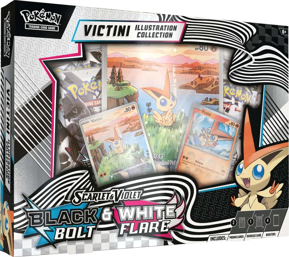 Unova Victini Illustration Collection - SV: Black Bolt (BLK)