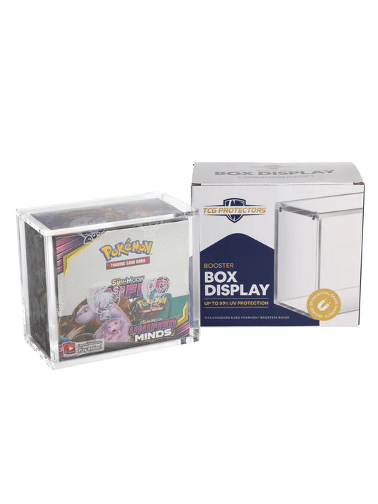 Pokemon Booster Box Acrylic Display Case