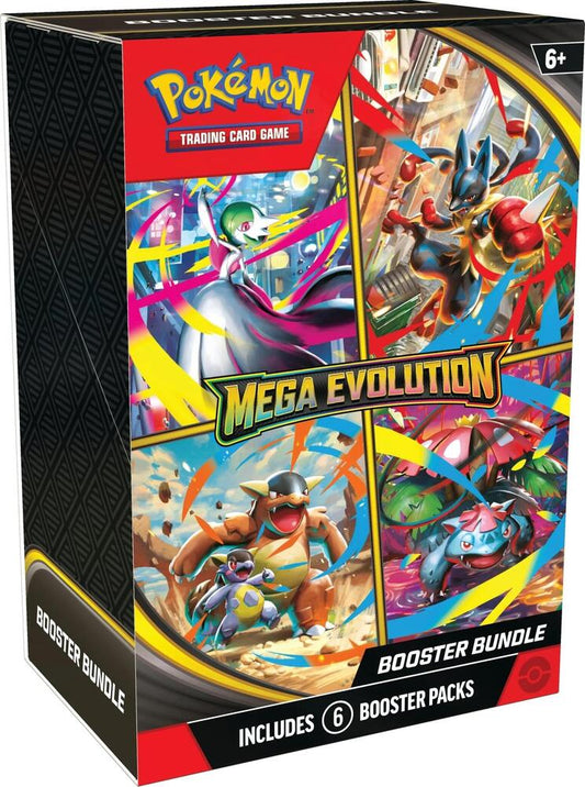 Sealed Pokemon Mega Evolution Booster Bundle