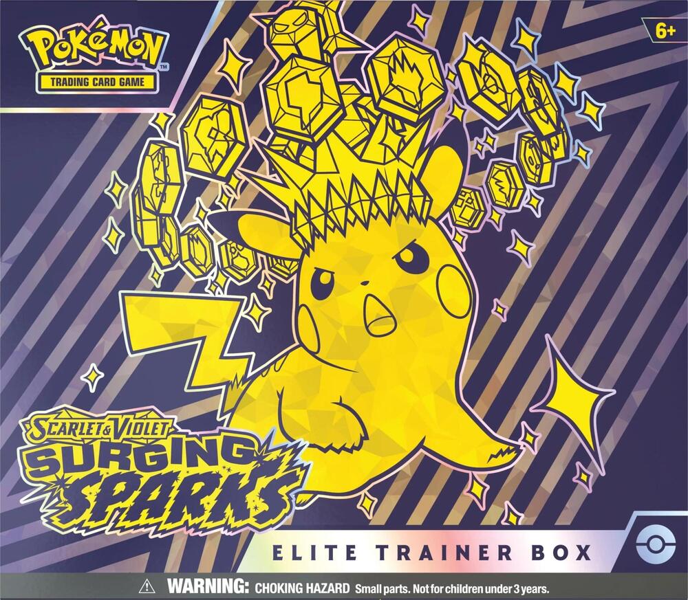 Sealed Elite Trainer Box of Pokemon Surging Sparks