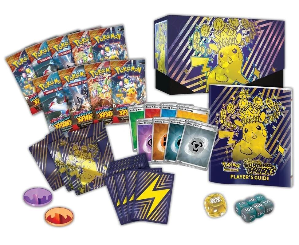 Pokemon Surging Sparks Elite Trainer Box Contents