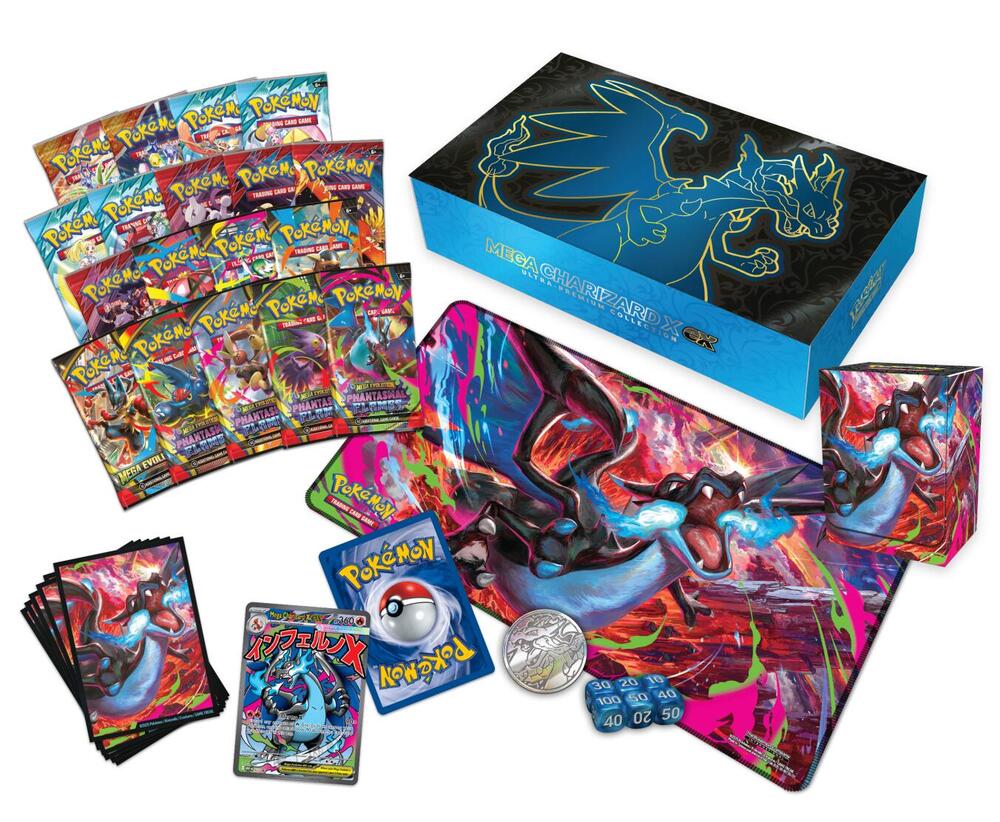 ega Charizard X ex Ultra Premium Collection - Miscellaneous Cards & Products (MCAP)