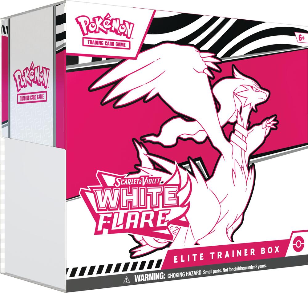 Sealed White Flare Elite Trainer Box